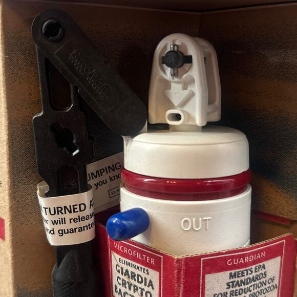 SweetWater Guardian Microfilter Water Purifier Hiking Camping Backpacking NOS - Picture 8 of 15